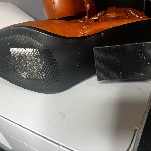 Cowboy bootss brown size 11 - Picture 4 of 5